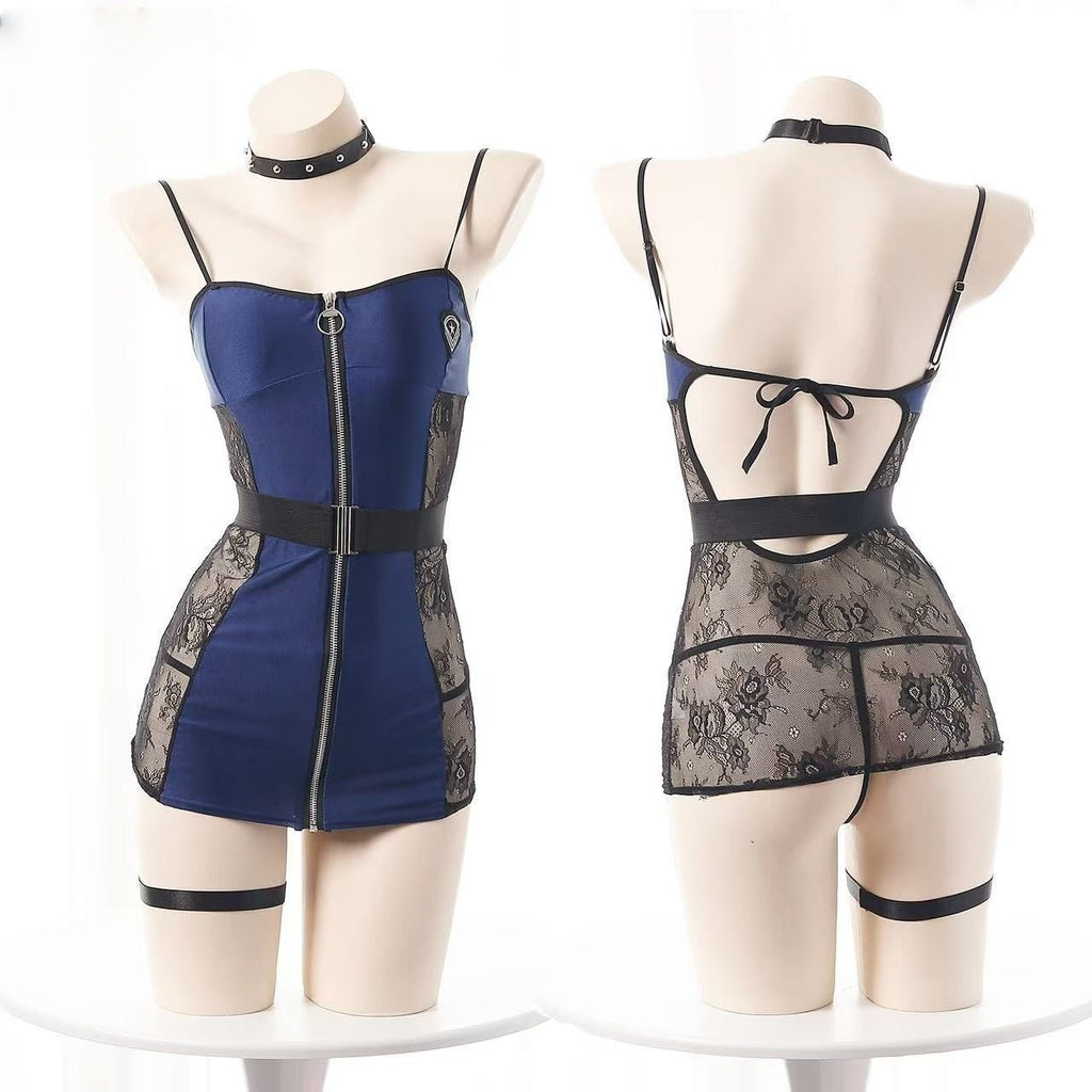 Sexy Instructor Cosplay Lingerie Set