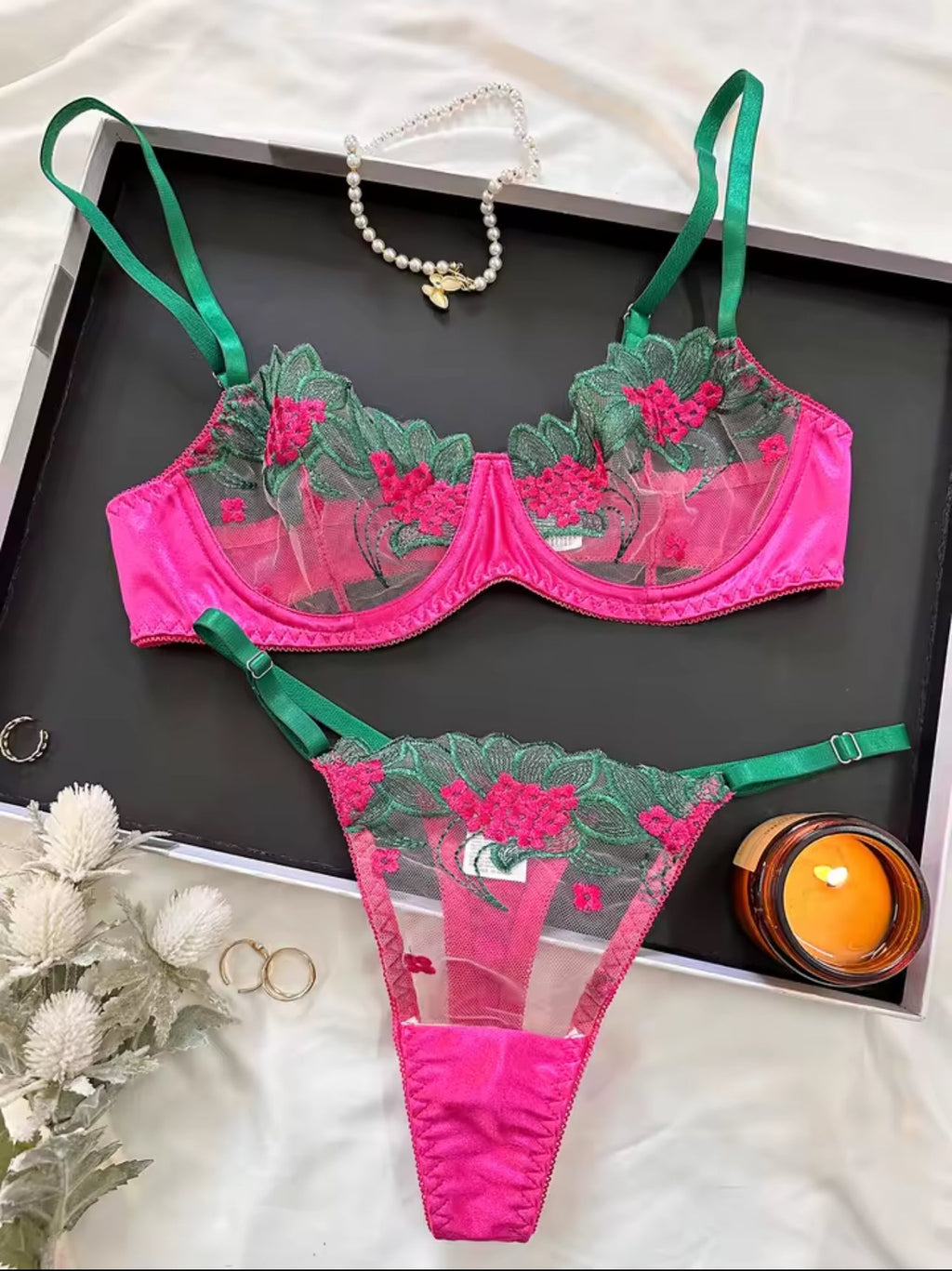 Conjunto de lencería Mia