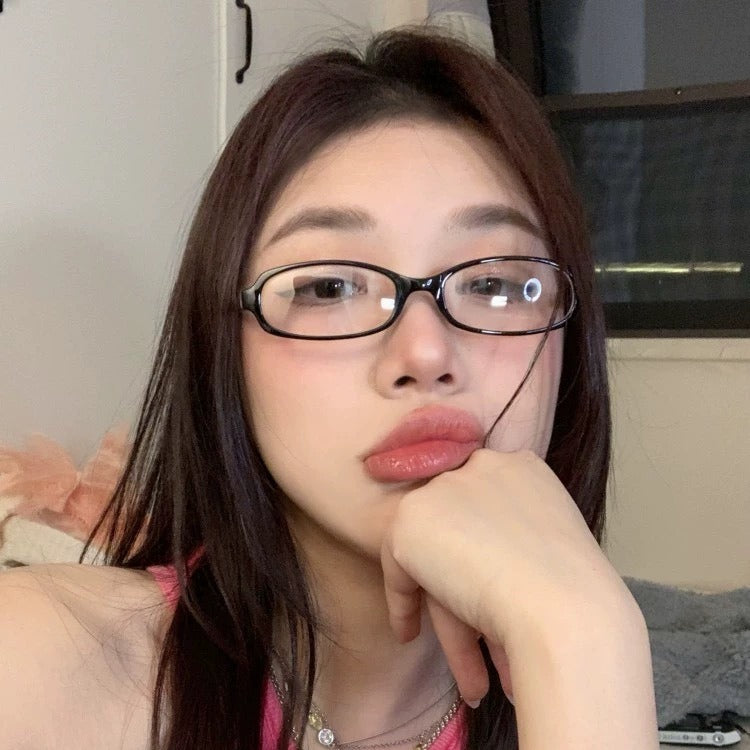 Retro Cosplay Square-Rimmed Glasses