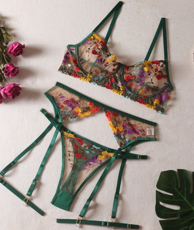 Conjunto de lencería Daisy