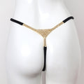 Cadena de cuerpo de bikini sexy con incrustaciones de diamantes brillantes de moda Accesorios Tanga