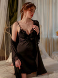 Desire Lace Sexy Nightgown Robe