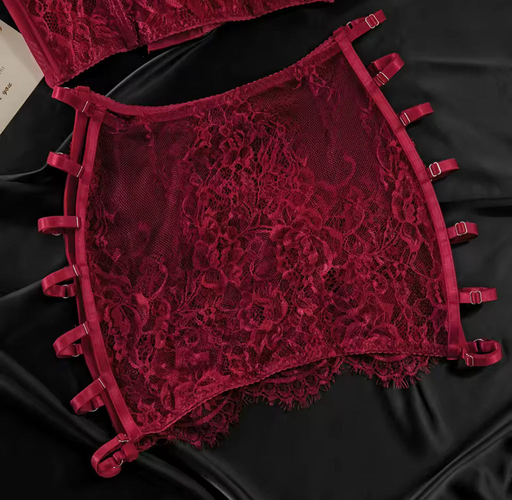 Conjunto de lencería Pasión Ardiente