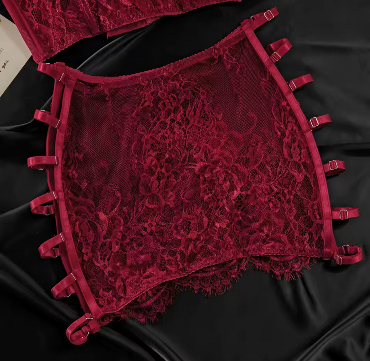 Conjunto de lencería Pasión Ardiente