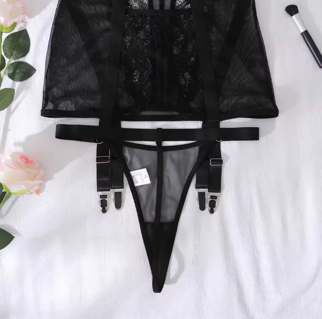 Camisón Black Mirage