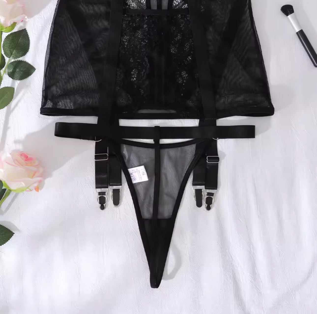 Camisón Black Mirage
