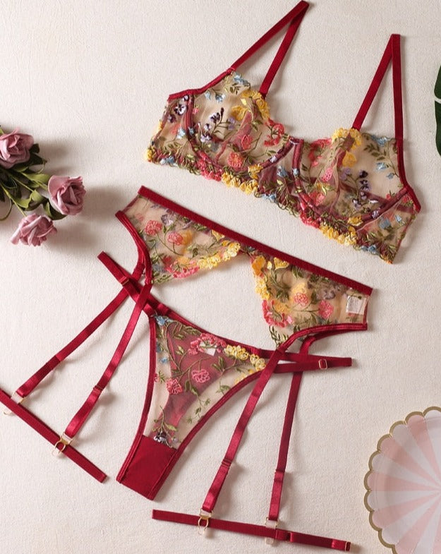 Conjunto de lencería Daisy
