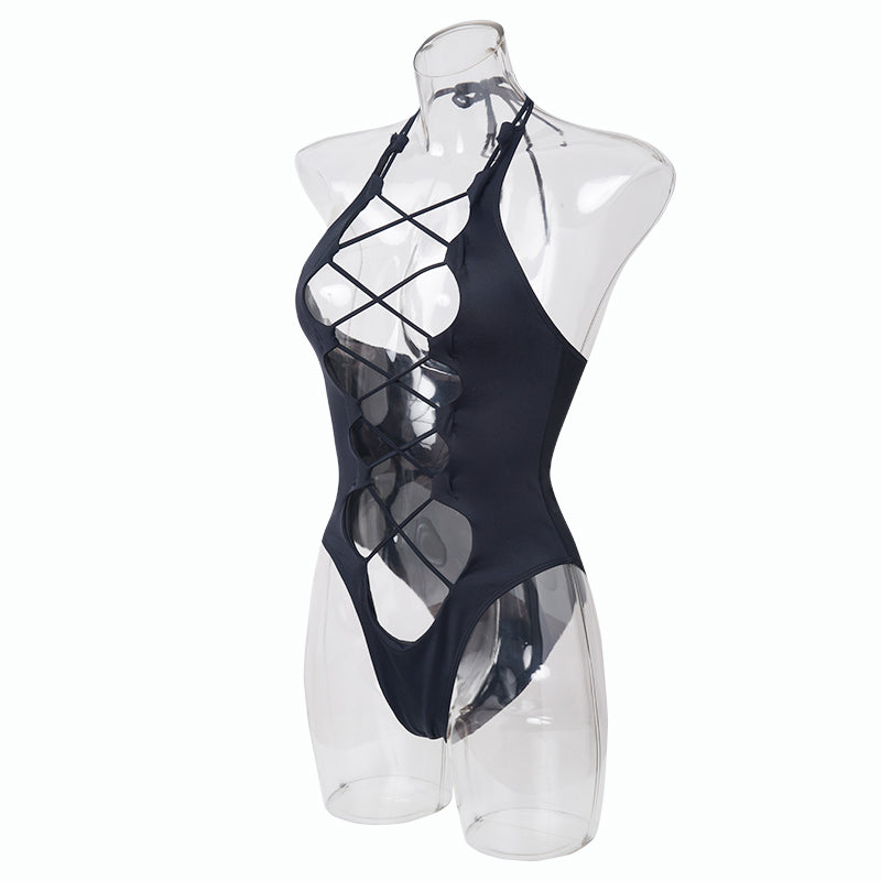 Conjunto de lencería LacyNighty™ Seducción Entrelazada