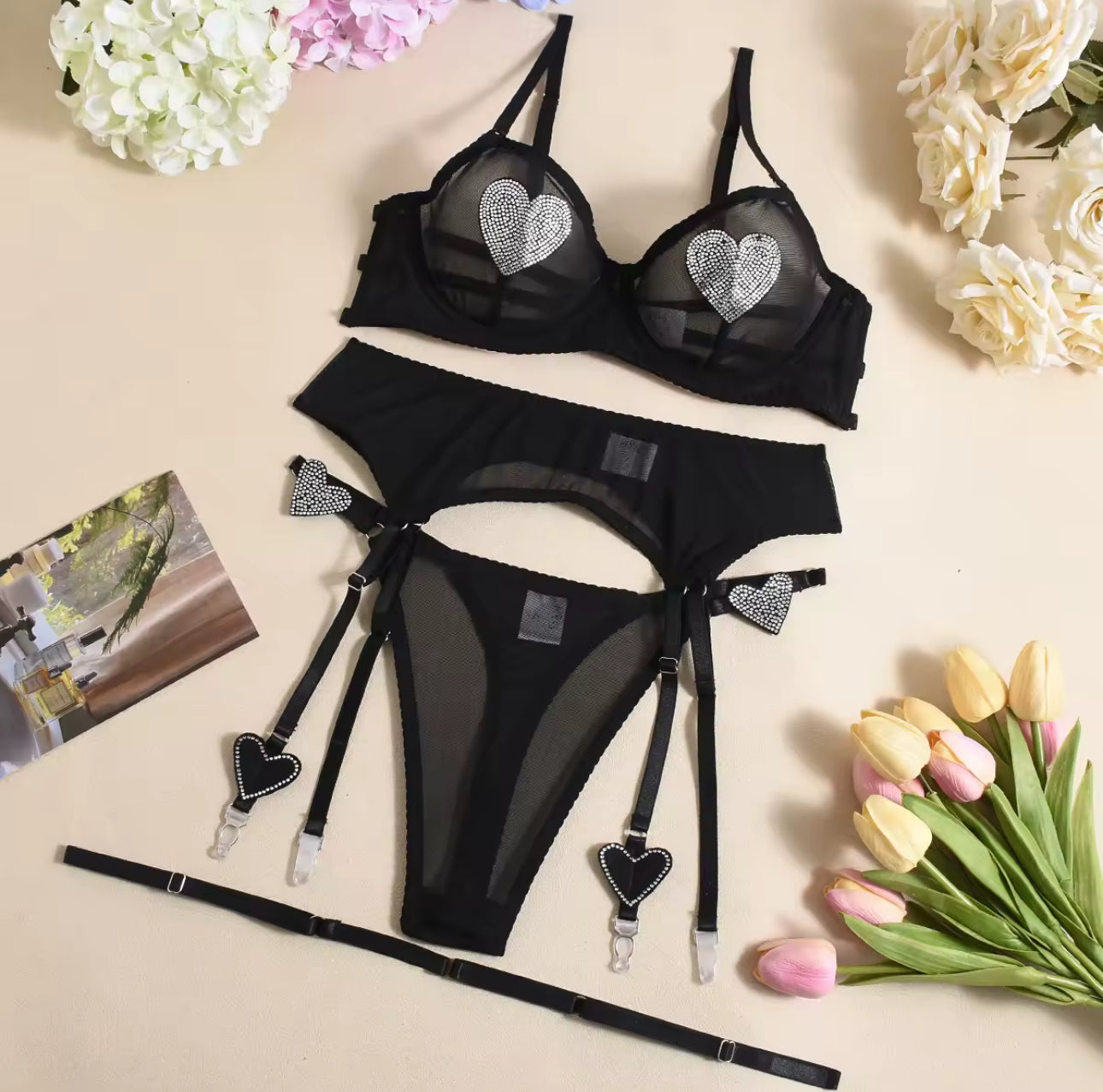 Conjunto de lencería Secret Crush