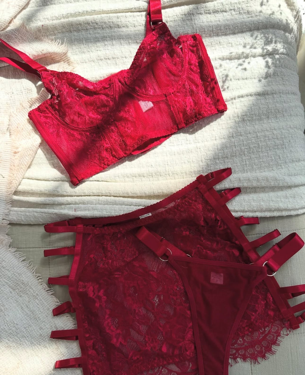 Conjunto de lencería Pasión Ardiente
