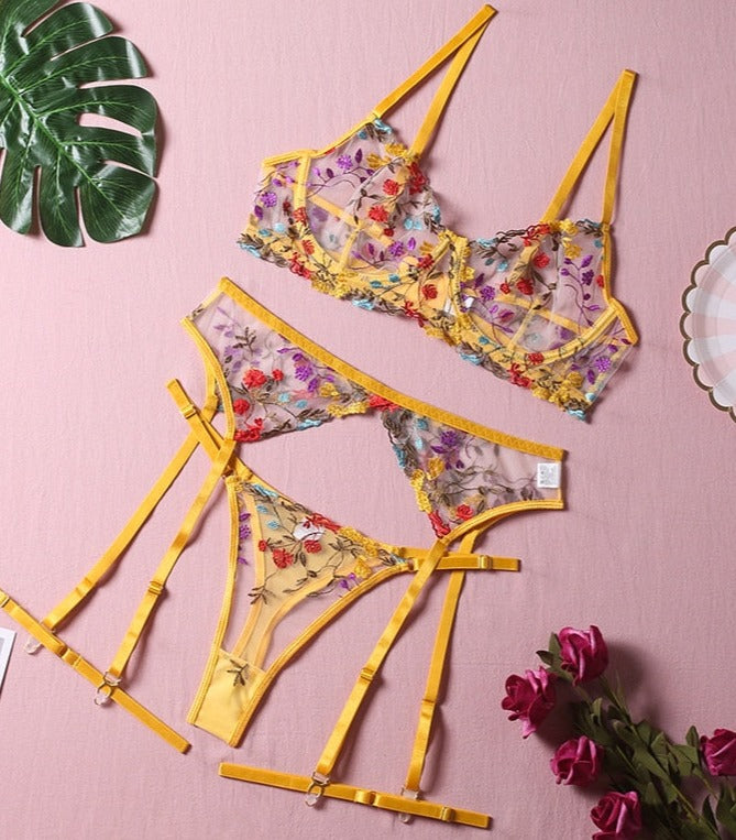 Conjunto de lencería Daisy