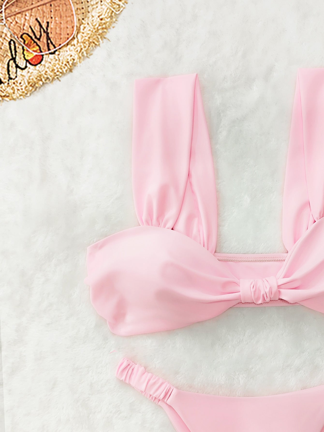 Traje de baño de tres piezas tipo bikini sexy