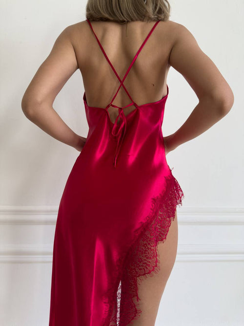 Chemise Llama Carmesí