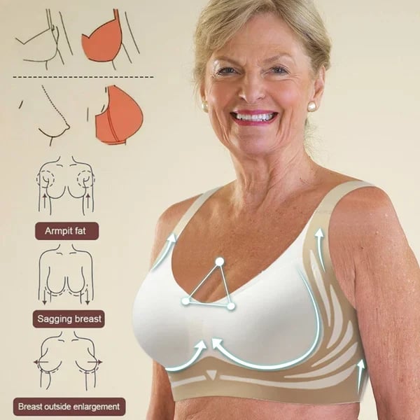 Lightweight Push-up Bra to Prevent Sagging Sexy Backless Seamless Underwear