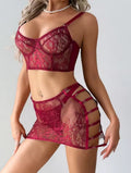 Conjunto de lencería Pasión Ardiente