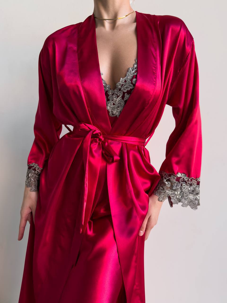 Conjunto de camisa Scarlet Muse